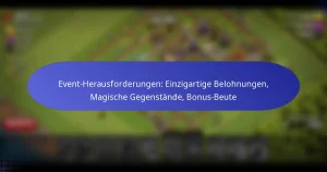 Read more about the article Event-Herausforderungen: Einzigartige Belohnungen, Magische Gegenstände, Bonus-Beute