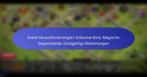 Read more about the article Event-Herausforderungen: Exklusive Boni, Magische Gegenstände, Einzigartige Belohnungen