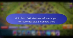 Read more about the article Gold Pass: Exklusive Herausforderungen, Ressourcenpakete, Besondere Skins