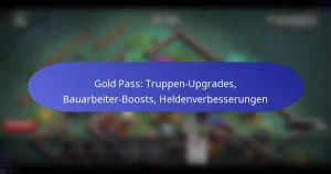 Read more about the article Gold Pass: Truppen-Upgrades, Bauarbeiter-Boosts, Heldenverbesserungen